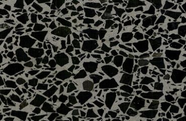 картинка Пол из архитектурного бетона Terrazzo Nero